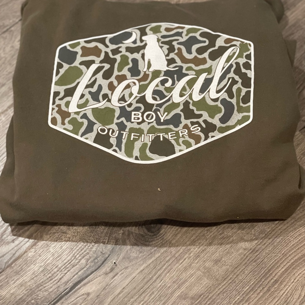 Local Boy Outfitters Camo Logo Sweatshirt